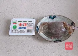 Illustration of how to cook tofu and crab at home 1