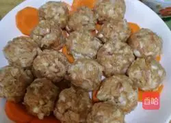 Lotus root meatballs recipe 1