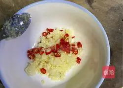 Illustration of how to make steamed oysters with garlic 2