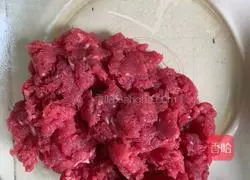 Illustration of how to make beef, shrimp and mashed potatoes 2