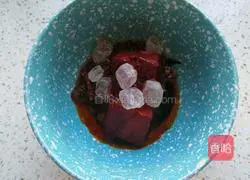 Illustration of how to make braised rice cooker version 8