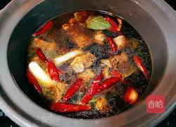 Illustration of braised beef brisket with braised radish 7