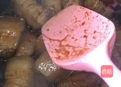 Illustration of braised pork with wild onions 7