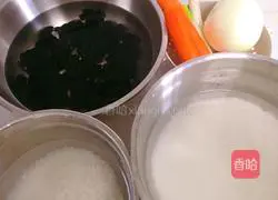 Dried tofu Illustration of how to make intestines 1