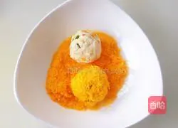 Illustration of how to make golden tofu balls 9