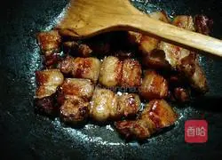 Illustration of braised pork with dried bamboo shoots 7