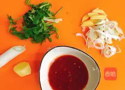 Illustration of how to make spicy fried clams 2