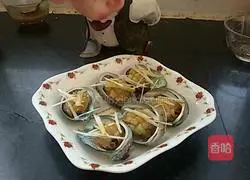 Illustration of how to make steamed abalone 17