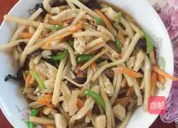 Illustration of how to make fish-flavored shredded pork 10