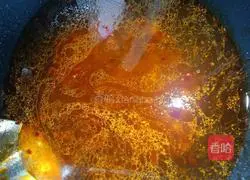 Boiled Illustration of how to make sliced meat 8