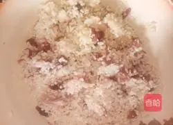 Illustration of how to make bacon, glutinous rice and lotus root 5