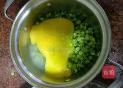 Beans Illustration of how to make fried eggs 2