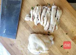 Illustration of how to make saliva chicken legs 16