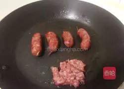 Illustration of Homemade Crispy Black Pepper Sausage 17