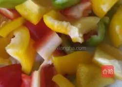 Illustration of how to make colorful tofu 2