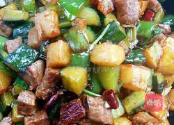 Illustration of home-style stir-fried seasonal vegetables 9