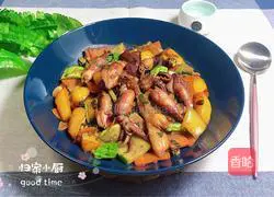 Illustration of how to make fried squid with soy sauce (10-minute quick dish) 14