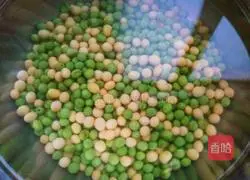 Illustration of how to make assorted fried beans 2