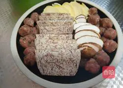 Illustration of how to steam Lipu taro 9