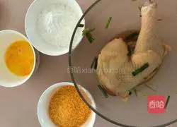 Illustration of how to make crispy chicken legs 3