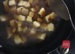 Illustration of home-cooked braised pork 10