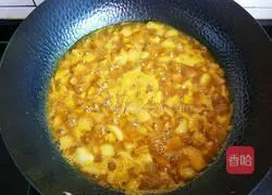 Illustration of how to make lazy shrimp curry 5