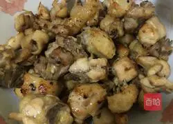 Home-style spicy food Illustration of the chicken family version 5