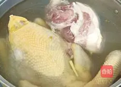 Illustration of how to make white capon 3