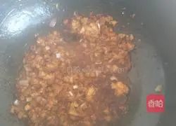 Illustration of how to make mashed potatoes with sauce 8