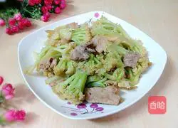 Illustration of how to make fried pork with cauliflower 9