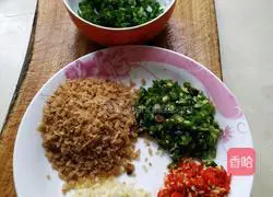 Illustration of how to make spicy pig brain 5