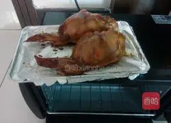 Illustration of how to make chicken wings with rice 6