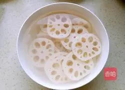 Illustration of how to make fried lotus root box 2