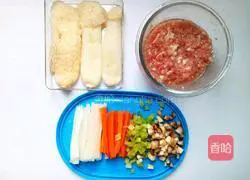 Fried rice wine Illustration of how to make a gold-woven bamboo sheng as a family banquet player 1