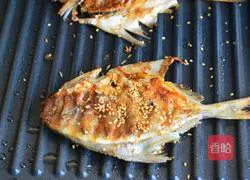 Illustration of grilled fish 10