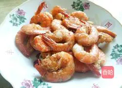 Illustration of how to make salt and pepper shrimp 5