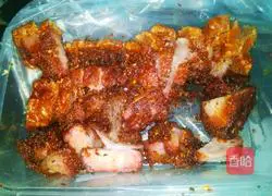 Illustration of how to make bacon-fried loofah 2