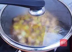 Black Pepper Potato Chicken Illustration of making Ding Bento 10