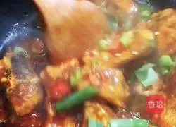 Illustration of braised fish cubes 15