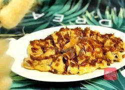 Illustration of how to make the scallion-glazed chicken from Xiangcry next door 8