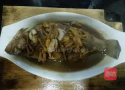 Illustration of how to make sweet and sour seabass 13