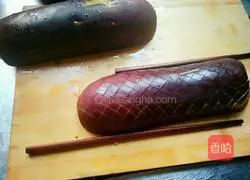 Illustration of homemade eggplant fish 1