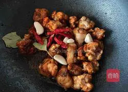 Illustration of how to make chicken legs and roasted edamame 9 