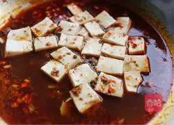 Illustration of how to make Mapo Tofu 9