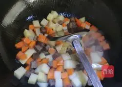 Illustration of how to make beef brisket noodles (edamame) 2