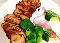 Honey Sauce Illustration of how to make barbecued pork 9