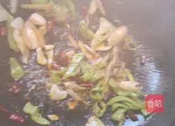 Illustration of how to make stir-fried squid 3