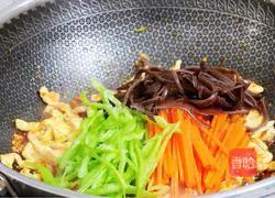 Illustration of how to make fish-flavored shredded chicken bento 8