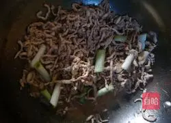 Illustration of how to make osmanthus meat (mushu meat) 5