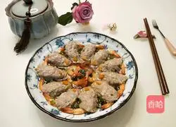 Meat-wrapped shrimp (Self-created) illustrations of how to do it 10